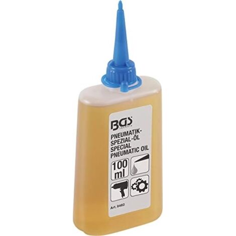 Bgs Technic – Huile de coupe 9460 100 ml – Lubrification pour outils pneumatiques – Augmente la durée de vie des machines – Bouteille plastique (1/5)