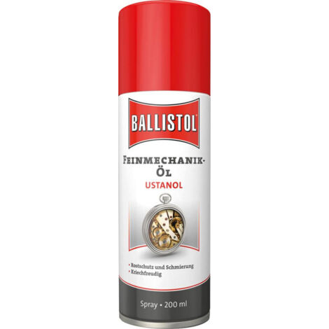 BALLISTOL Spray d'huile pour micromécanique, 200 ml (1/4)