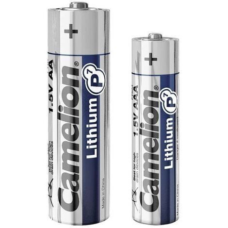 Camelion Pile au lithium Mignon (AA) - 2 pièces (1/4)