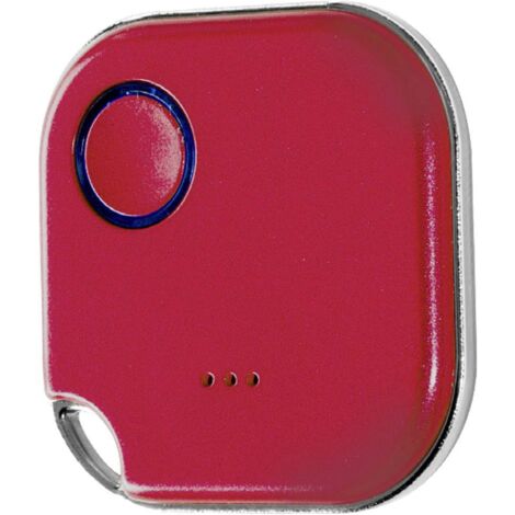 SHELLY Interrupteur et variateur Bluetooth Blu Button1, Plug&Play, rouge
