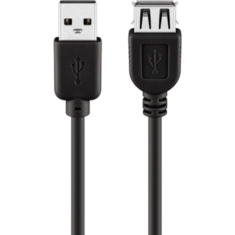 GOOBAY USB 2.0 Hi-Speed extension A/A, 68905, 5 m, noir (1/2)