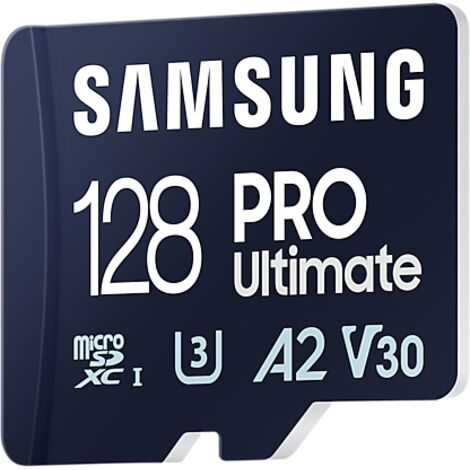Carte mémoire microSDXC Samsung Pro Ultimate MB MY128SA 128 Go Bleu (1/5)