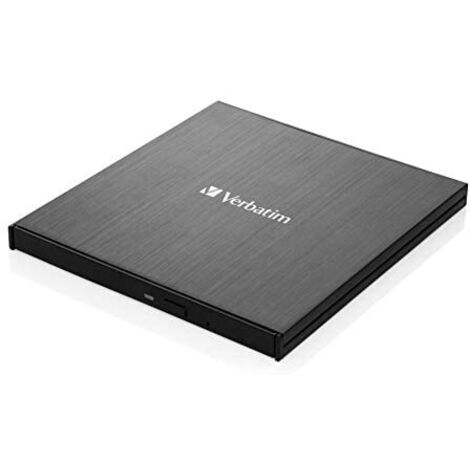 Verbatim 43889 Slimline Brenner 6x BD-R SL/DL, 8x DVD±R SL USB3.1 extern