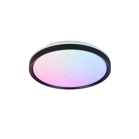 REALITY Plafonnier LED SOLIT, R63581132, 14W, 1800lm, noir (1/5)