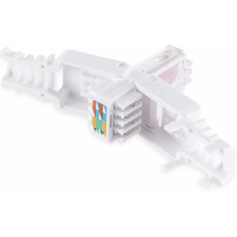 Connecteurs RJ45 Sans Outil Cat6 LEENUE - Lot De 2 - 1Gbit/s 250MHz Or