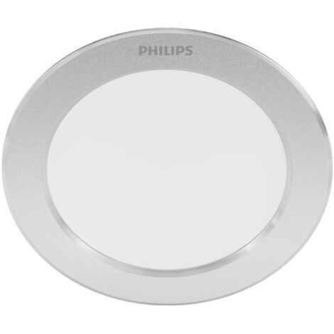Philips - Functional Diamond Cut DL251 Spot encastré rond, LED, argent, 8x5x9 (1/5)