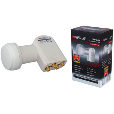 LNB Quatro Opticum LRP-04H Ligne Dorée (1/3)