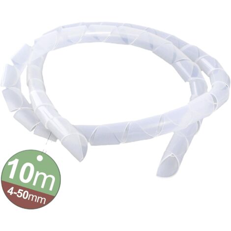 QUADRIOS 2111C142 GAINE SPIRALE 4 À 50 MM BLANC 1 SET (1/3)