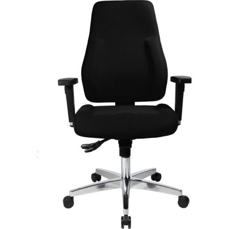 Topstar PI99GBC0 P91 Chaise de Bureau Noir 48 x 48 x 111 cm (1/3)
