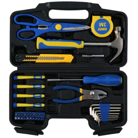 KINZO Set d'outils maison 39 pièces (1/3)