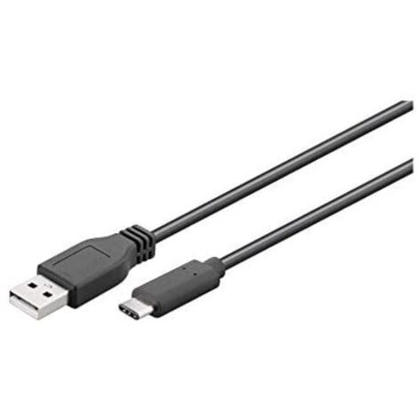Câble USB 2.0 Hi-Speed de Goobay C/A 55468 1,8m noir (1/5)