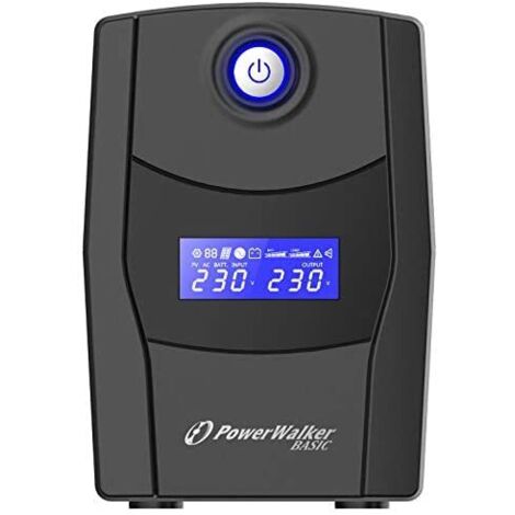 BLUEWALKER Onduleur VI 600 STL Basic 600VA, 360W. (1/3)