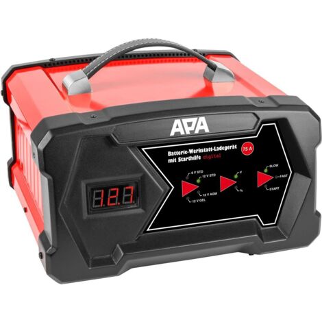 APA 16631 Chargeur datelier 6 V, 12 V 2 A, 12 A (1/5)