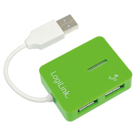LogiLink Smile  Hub USB 2.0 4 ports  Hub 4 ports  USB 1.1, USB 2.0