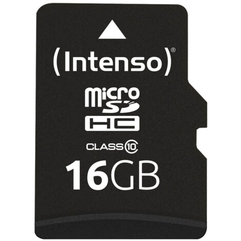 Carte MicroSDHC INTENSO 3413470, 16 Go (1/4)