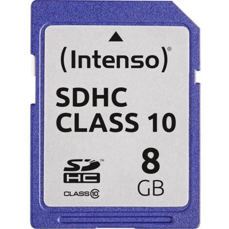 Carte SDHC INTENSO 3411460, 8 Go, Class 10 (1/3)