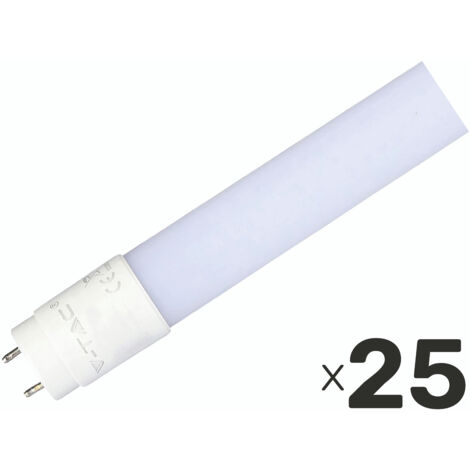 Tube LED V-TAC VT-9077, T8, G13, EEC : F, 14 W, 1 400 lm, 4 000 K, 900 mm, 25 pièces (1/5)