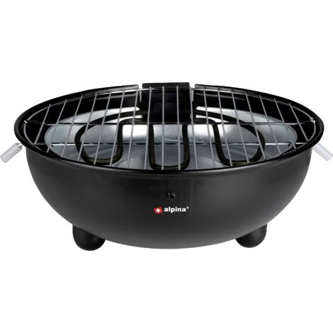 Alpina Switzerland 871125218208 table Barbecue Surface du gril (diamètre)=300 mm noir Y647643