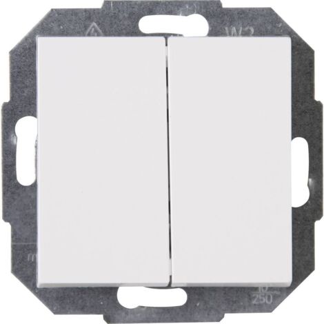Kopp Insert Interrupteur va-et-vient ATHENIS blanc pur (RAL 9010) 587329086