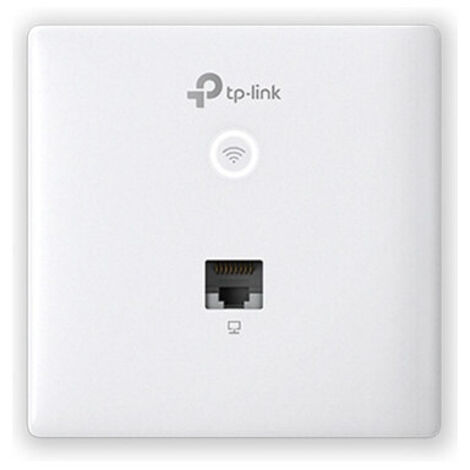 Tp-Link – Point d'accès WiFi mural AC1200 – Technologie MU-MIMO pour connexions simultanées – 1 port Gigabit – Alimentation PoE incluse (1/7)