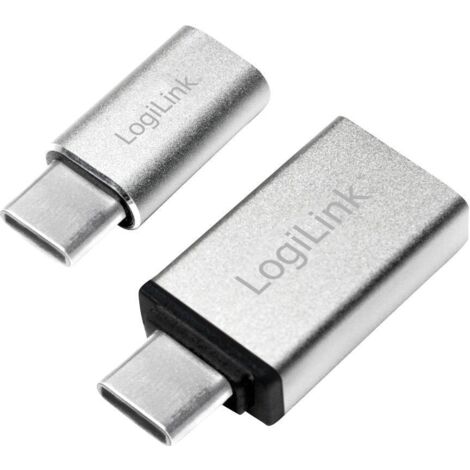 LOGILINK Set d'adaptateurs USB : USB-C/USB-A + USB-C/Micro-USB (1/5)