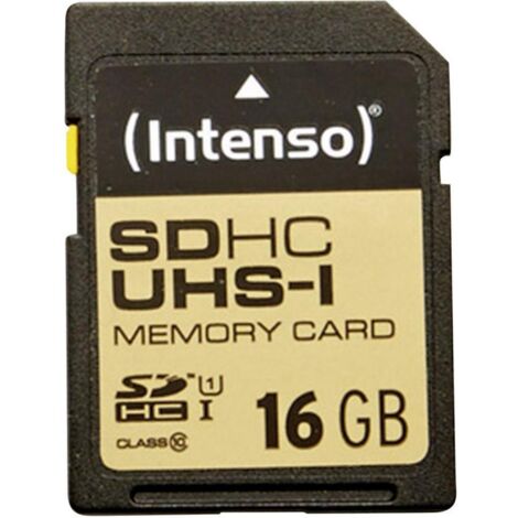 Carte SDHC INTENSO 3421470, 16 Go, Class 10, UHS-I (1/2)