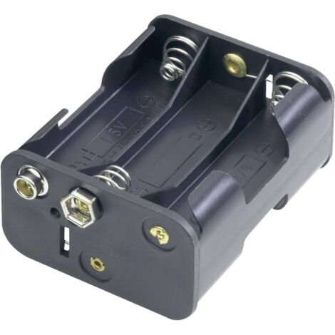 Porte-piles GOOBAY, 6x AA, connexion par clip (1/2)