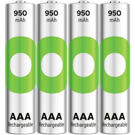 GP ReCyko Pile rechargeable LR3 (AAA) NiMH 950 mAh 1.2 V 4 pc(s) V873813 (1/5)