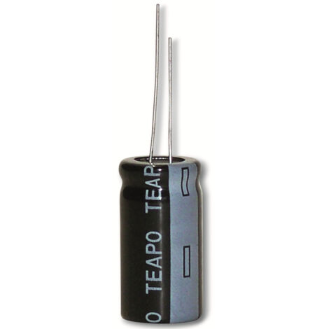TEAPO Condensateur électrolytique alu 1000 µF, 35 V, radial, pas 5, KSY108M035S1G5L25K