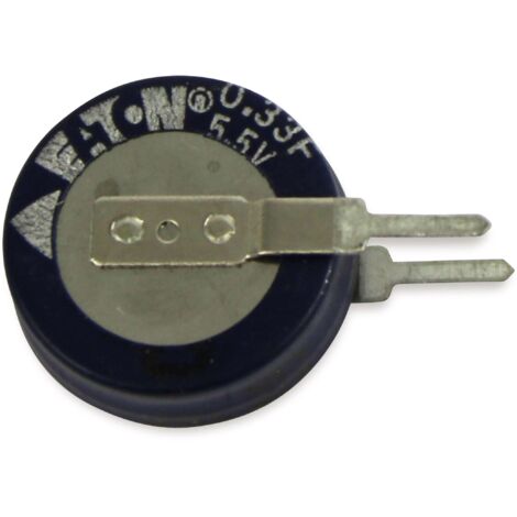 EATON Gold Cap-Elko 0,33F, 5,5V, radiale, KR-5R5V334-R