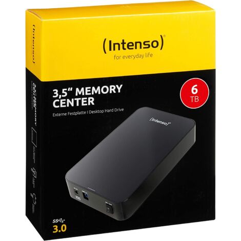 Intenso Memory Center disque dur externe 6 To Noir (1/5)