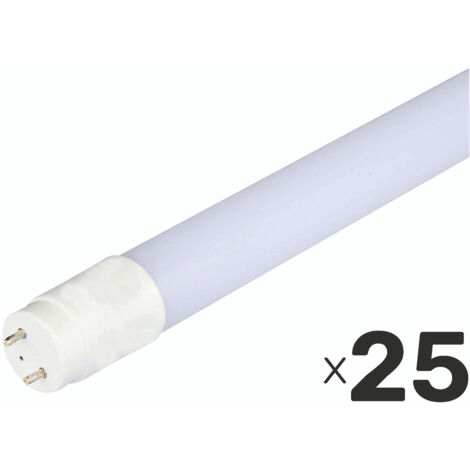 Tube LED V-TAC VT-1577, T8, G13, EEK : F, 20 W, 2100 lm, 3000 K, 1500 mm, 25 pièces (1/5)