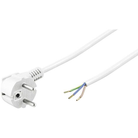 Câble de raccordement Goobay 93312 blanc 3.00 m (1/2)