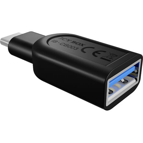ICY BOX USB-C® Adaptateur [1x USB-C® mâle - 1x USB 3.0 femelle type A] IB-CB003 C191892 (1/4)