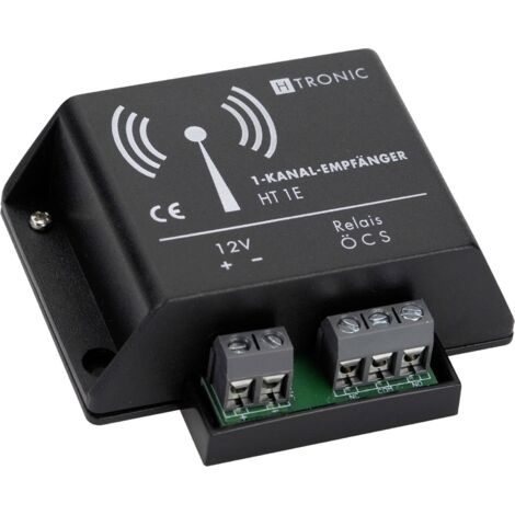 Récepteur radio H-TRONIC HT1E, 1 canal (1/2)