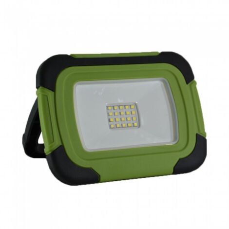 Projecteur LED V-TAC VT-10-R, 10 W, 4000 K 700 lm, alimenté par batterie, vert/noir (1/5)