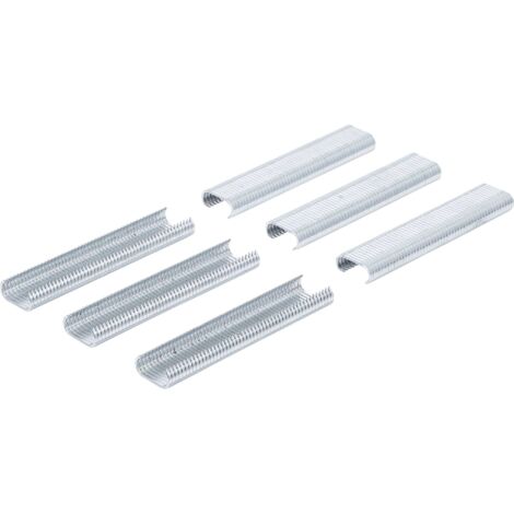 JEU D'AGRAFES NEZ DE COCHON POUR COUSSINS ET HABILLAGES 300 PIÈCES BGS 70335 (1/2)