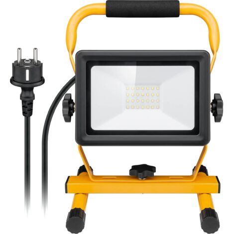 Goobay 49983 Projecteur LED Noir Jaune 50W 4000 Lumens (1/5)