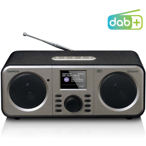 LENCO Radio DAB+/FM DAR-030BK, Bluetooth
