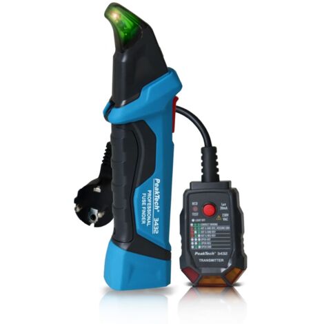 Localisateur de fusibles RCD PeakTech 3432