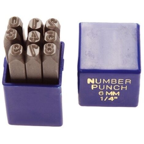 BGS Chiffres à enfoncer 4 mm - 3034