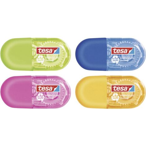 TESA Roller Correcteur ecoLogo® Mini en 4 couleurs, 6m:5mm, 59816-00000-00 (1/5)