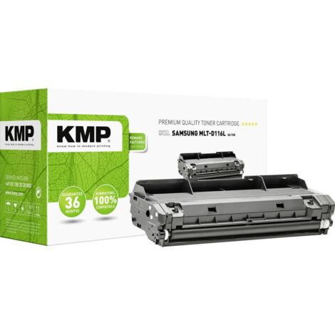 Toner KMP SA-T68 remplace Samsung MLT-D116S, MLT-D116L compatible noir 3000 pages (1/3)