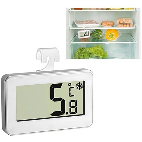 Thermomètre numérique TFA 30.2028.02, blanc (1/4)