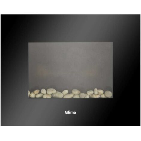 Chauffage électrique avec effet de flamme EFE 2018 1800 W Noir Qlima
