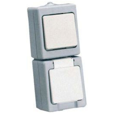 KOPP Combinaison pour pièces humides 130148003, Verticale, gris (1/4)