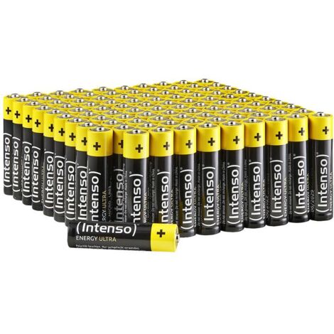 Intenso 7501511 Pile LR3 (AAA) alcaline(s) 1250 mAh 1.5 V 100 pc(s) (1/4)