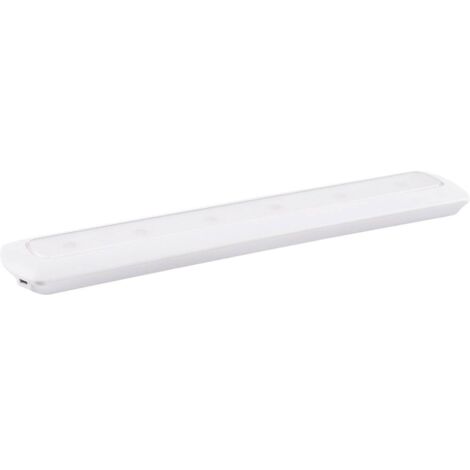 Lampe mobile LED 27700026 – Longueur 30.5 cm – Alimentation à piles – Blanc neutre 4000K – Flux lumineux 200 lm – Design mince et léger – Muller Licht