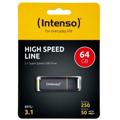 Clé USB INTENSO High Speed Line 3537490 USB 3.2 64GB (1/4)
