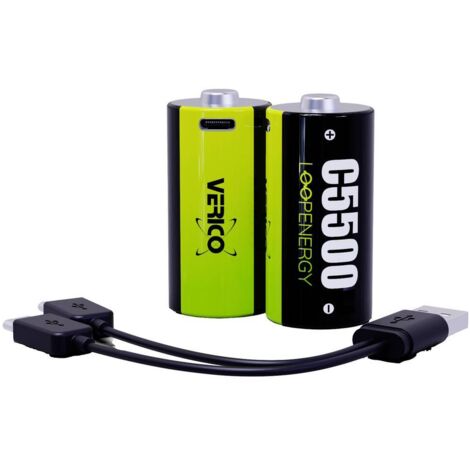 VERICO Batterie Li-Ion Loop Energy C Baby 3 700 mAh, lot de 2 (1/4)